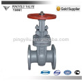 Russia standard rising stem cast steel waste water treatment pipe line used gate valve PN16